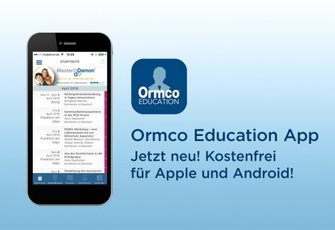 Ormco Education App gestartet
